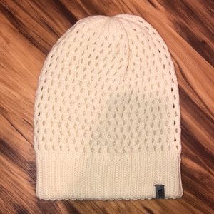 White Beanie * NEVER WORN*